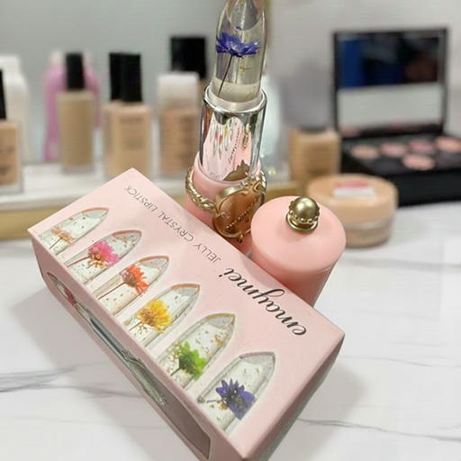 Transparent Lipstick Jelly Flower Moisturizing Lipstick Color Changing Lip Balm Lip Care Lipstick
